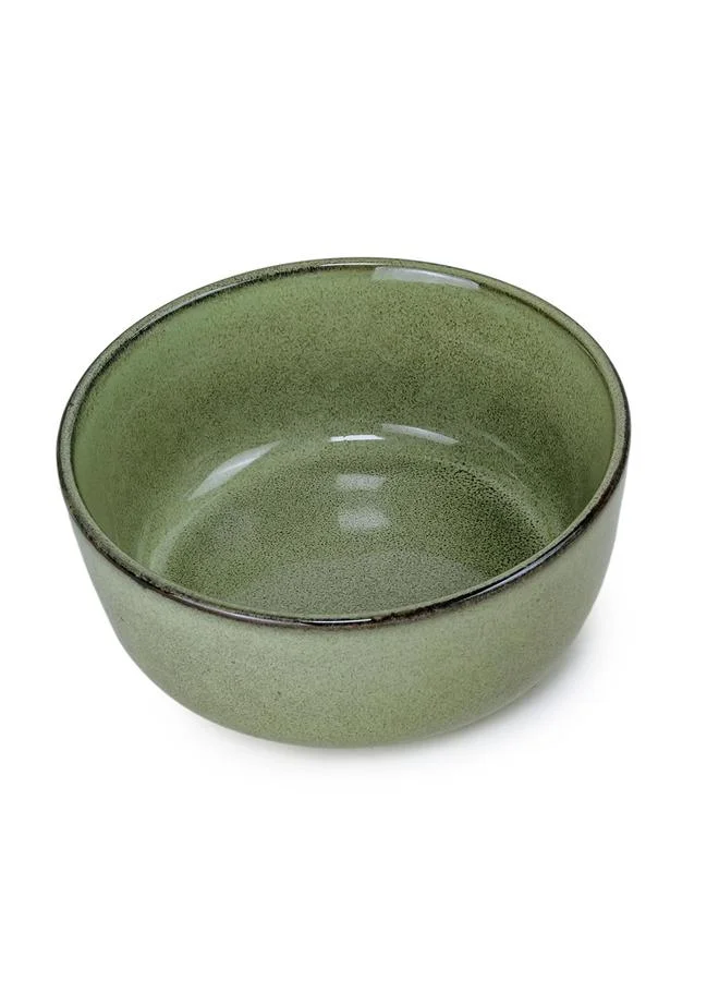 كويزين أرت طقم 6 قطع أوعية ستون وير عصرية ومتينة من مجموعة لارا - 15 سم